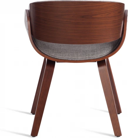 Стул LANDO (mod.8036) (Дерево,Ткань/Орех,Серый) Tetchair арт.21830