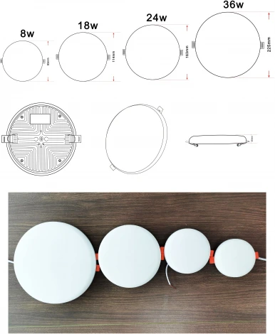 Встраиваемый светодиодный светильник Zortes Cloud ZRS.57793.8