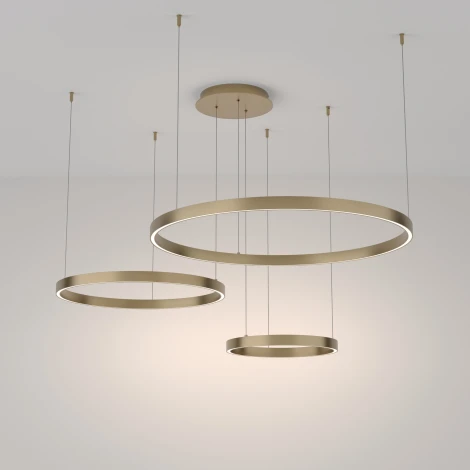 Подвесной светильник Maytoni Rim MOD058PL-L100BS4K (LED, 220V, на тросе, кольцо)