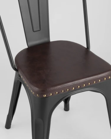 Стул Stool Group TOLIX SOFT черный матовый УТ000001289