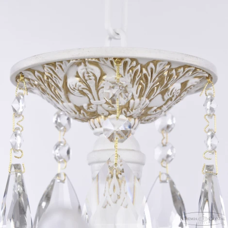 Подвесная люстра Bohemia AL7801 AL78101/5/175 B WMG (220V, хрусталь, свеча)