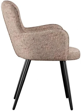 Стул DikLine 503 поворотный NS04 CREAM, ножки черные арт.00-00077440