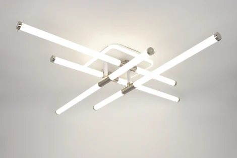 Потолочная люстра светодиодная Rivoli 6196-703 Morgan LED 70 Вт 3000-6000К с пультом