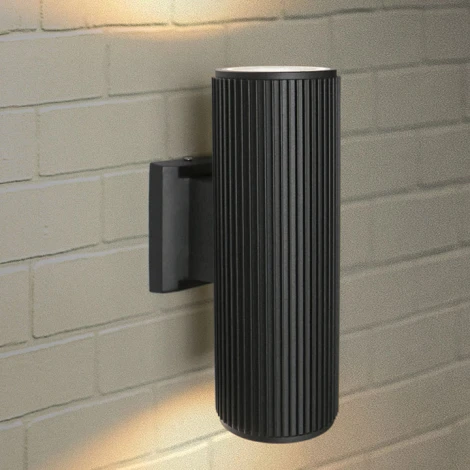 Настенный светильник уличный Elektrostandard Strict 1403 TECHNO черный (220V, IP54)