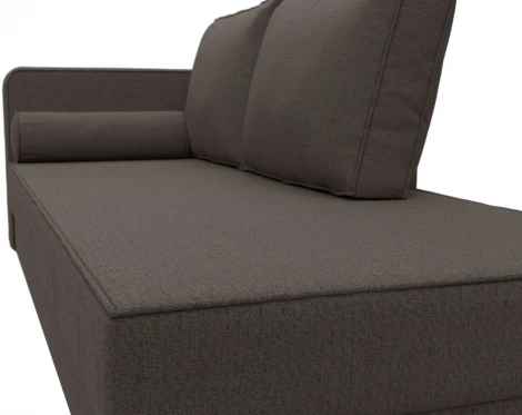 Кушетка Прайм левая Лига Диванов (Рогожка) арт.125321L