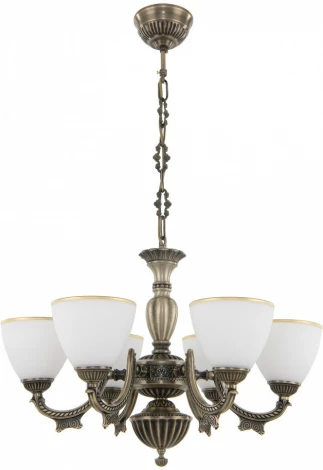 Подвесная люстра Arte Milano AM342837 342837/6 AB (220V, на цепи)