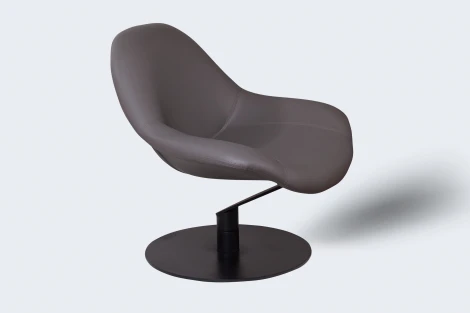 Лаунж кресло Top Concept Zero Gravity с механизмом кручения, серый