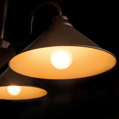 Подвесная люстра Arte Lamp Bevel A9330LM-3BR (220V, на цепи)