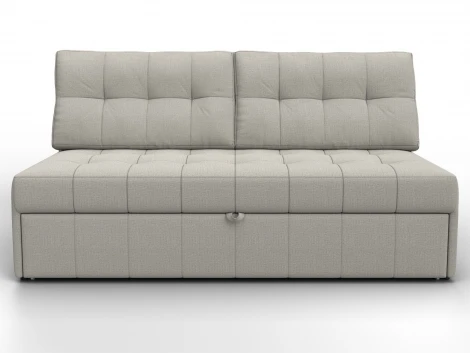 Диван прямой Лига-107 (160) (ЛДСП,Брус,Фанера,Рогожка/Бежевый) Лига Диванов 134912