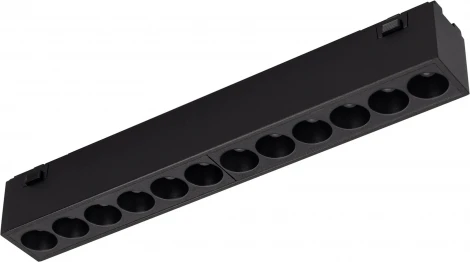 светильник магнитный MAG-VIBE-LASER-L197-12W Warm3000 (BK, 24 deg, 48V) (Arlight, IP20 Металл) 044422