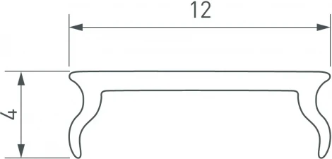 Экран F-KA-PRO-3000 матовый для PDS, MIC (Arlight, Пластик) 044382