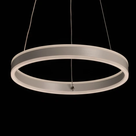 Подвесной светильник De City Платлинг 661019801 (регулировка яркости, LED, 220V, пульт управления, на тросе, кольцо)