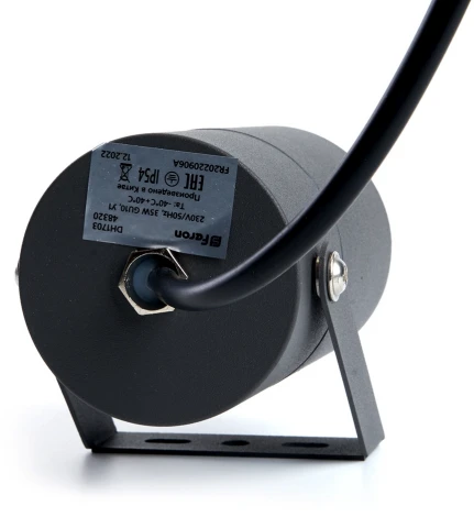 Прожектор уличный Feron Бостон 48329 DH1703 GU10, черный (220V, круглые, IP54)
