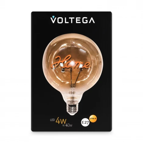 Лампочка светодиодная энергосберегающая E27 4W Voltega 8524