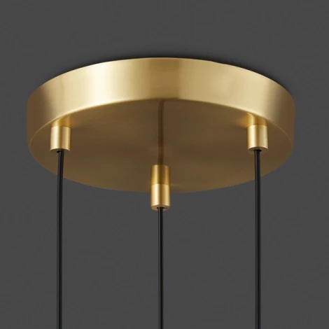 Подвесной светильник Asker Combo L3 Brass By ImperiumLoft Asker-Combo01 (LED, 220V, на проводе, круглые)