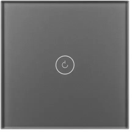 Выключатель сенсорный SWT-OMALI-S01-ZB-GR (250V, 10A, Zigbee) (Arlight, Стекло) 050036