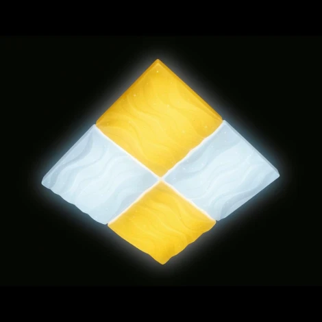 Потолочный светильник Ambrella Parus FP2381 WH 128W D500*500