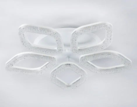 Потолочная люстра RGB Ambrella Original FA3925 (LED, 220V, пульт управления, цветы)