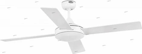Вентилятор потолочный с пультом управления Faro Mallorca, 4 лопасти, белый с кленом
