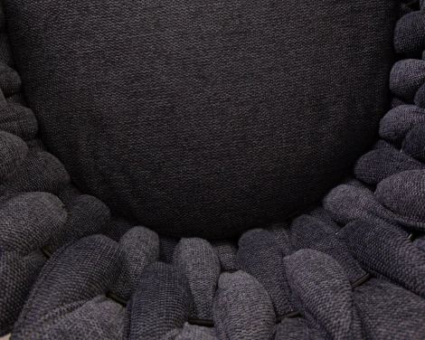 Набор 2 шт стул барный DOBRIN LEON (синяя ткань (LAR-275-29))