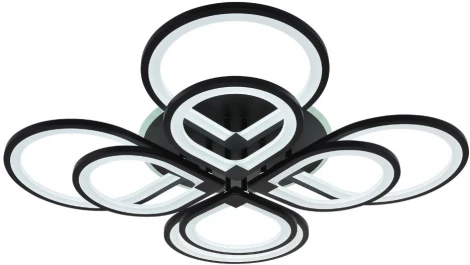 Потолочная люстра Seven Fires Lavren SF5047/9C-BK-RGB