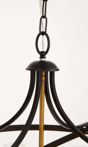Подвесная люстра Lumina Deco Astila LDP 1242-6 BK+MD