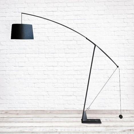 Торшер изогнутый для чтения Loft IT Fishrod LOFT5003-BL (220V)