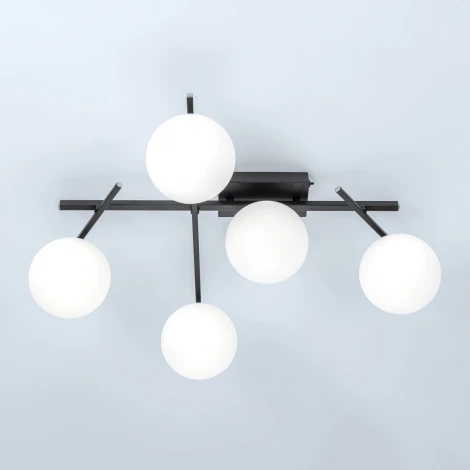 Потолочная люстра на штанге Citilux Dorsy CL223152 (регулировка яркости, LED, 220V, пульт управления, шарики)