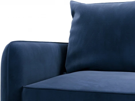 ПОРТЛЕНД  МИНИ Диван прямой синий D1 furniture арт.AAA41667005