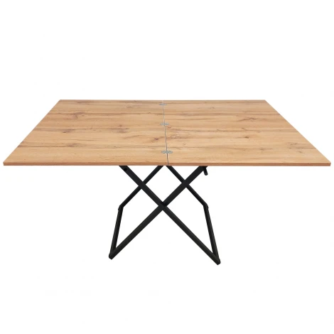 Стол-трансформер Манхэттен дуб вотан/черный Mebelik 009576