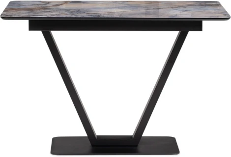 Стол на тумбе Woodville Бугун 120х80х77 магеллан / черный 532388