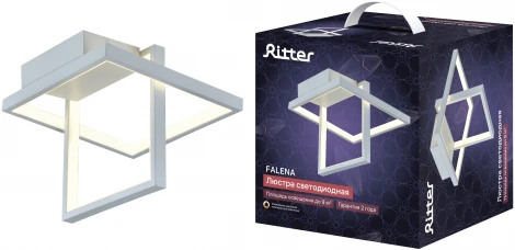 Потолочная люстра светодиодная Ritter Falena 51621 1