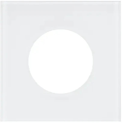 Рамка стеклянная FRM-GLARE-GC-1-WH (Arlight) 043832