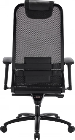 Кресло Everprof Deco Black Lux (Дэко Блэк Люкс) Сетка Черный EP Deco Black Lux M Black