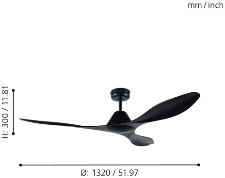 Потолочная люстра Eglo Antibes 35016