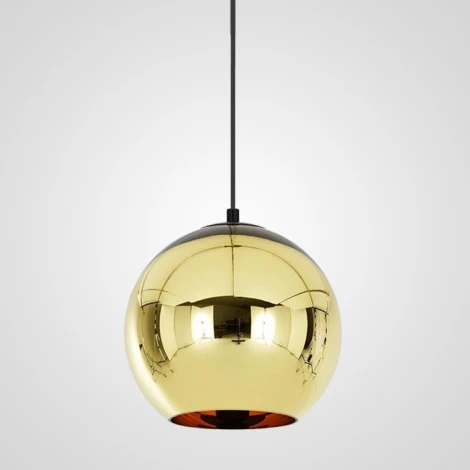 Подвесной светильник Copper Shade Gold D25 ImperiumLoft 40,018 (182696-22) (220V, на проводе, шар)