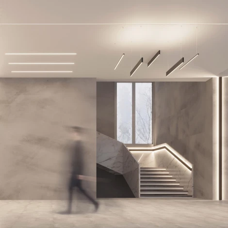 Профиль SL-LINE-3523-F-2500 BLACK (Алюминий) 033738 Arlight SL-LINE