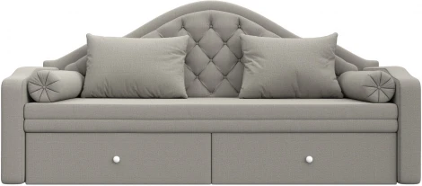 Диван детский прямой Сойер (Бежевый/Рогожка) Лига Диванов арт.122428