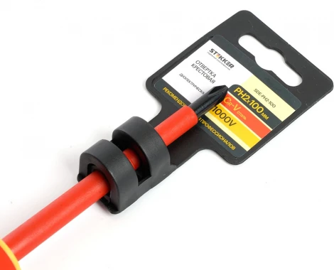 Отвертка крестовая диэлектрическая Stekker 39766