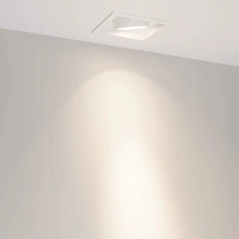 Встраиваемый светильник светодиодный MS-VORTEX-BUILT-S140x140-30W Day4000 (WH-WH, 17 deg, 230V) (Arlight, IP20 Металл) 057921