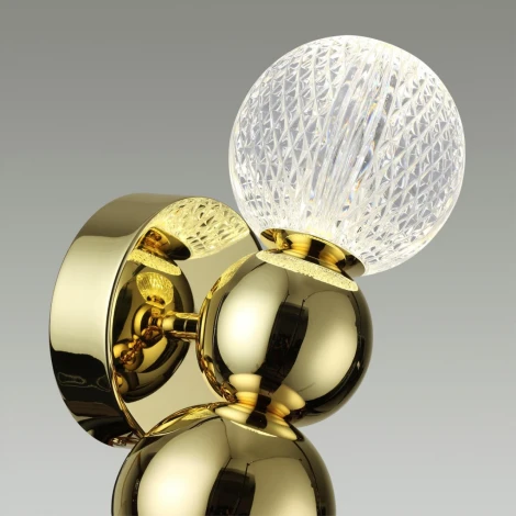 Бра Crystal 5008/4WL Odeon Light (LED, 220V, шарики)