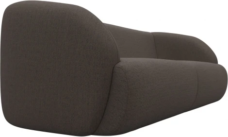 Диван прямой Лига-041 (Коричневый/Рогожка) Лига Диванов арт.124231