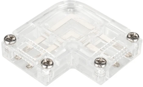 Коннектор угловой для ленты ARL-50000PV (15.5x6mm) прозрачный (Пластик) 027062 Arlight ARL