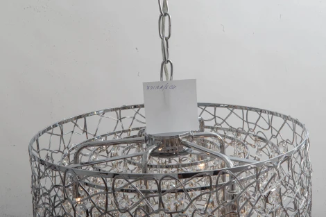 Подвесная люстра Abrasax X9118A/6CH (220V, на цепи, круглые)