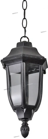 Подвес уличный Myone, 1 плафон, черный, прозрачный