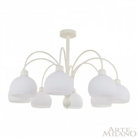 Потолочная люстра на штанге Arte Milano Napoli 313066/D820/8 IV (220V)