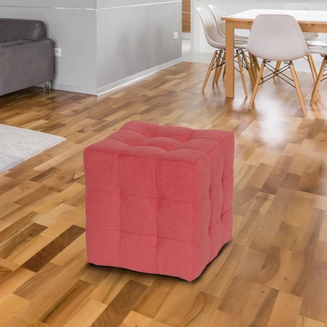 Пуф Dreambag Лотос Коралловый Велюр 13209