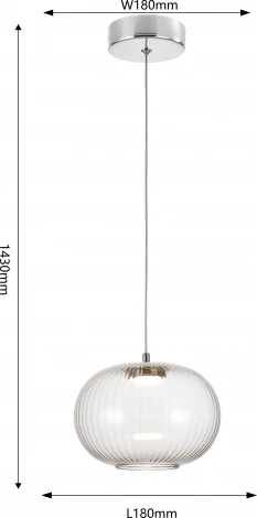 Подвесной светильник Favourite Cattivo 4453-1P (LED, 220V, на проводе)