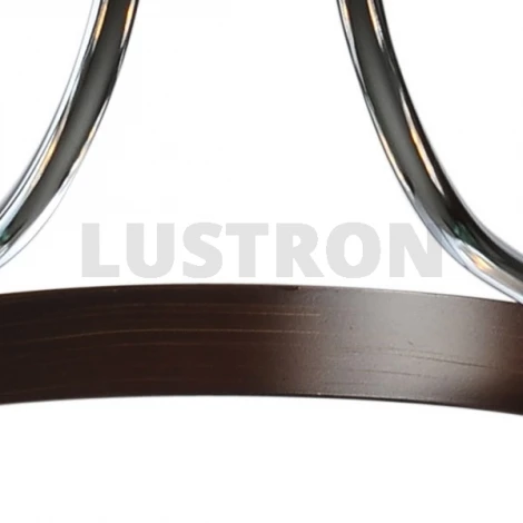 Потолочная люстра N-Light 418 418-08-13WBB chrome + wengue