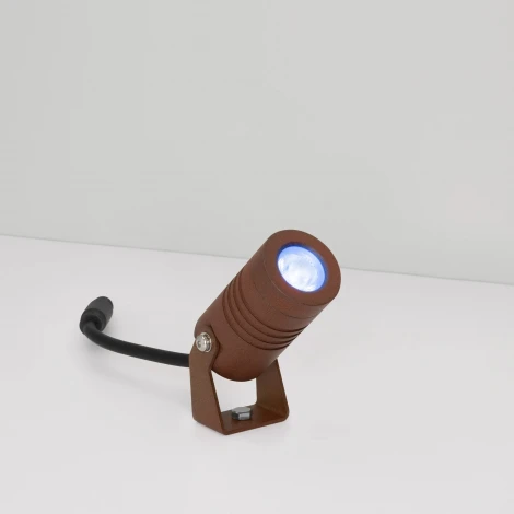 Прожектор уличный KT-RAY-COLOR-R42-6W RGB (RS, 25 deg, 12V) (Arlight, IP67 Металл) 053630 (LED)